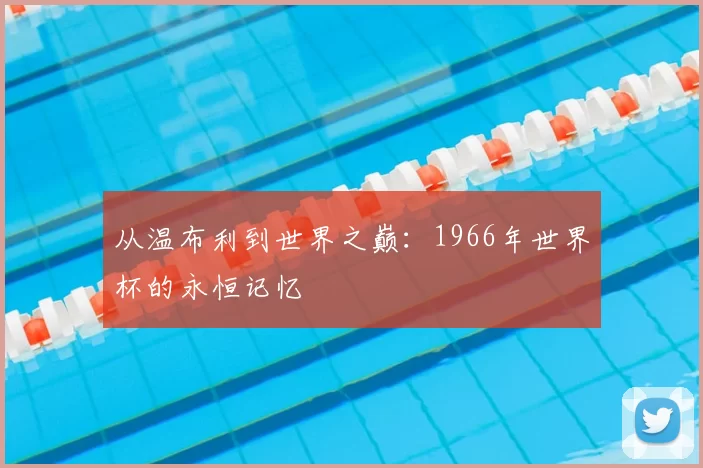 从温布利到世界之巅：1966年世界杯的永恒记忆