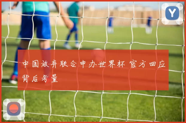 中国放弃联合申办世界杯 官方回应背后考量