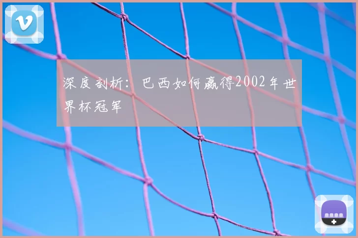 深度剖析:巴西如何赢得2002年世界杯冠军