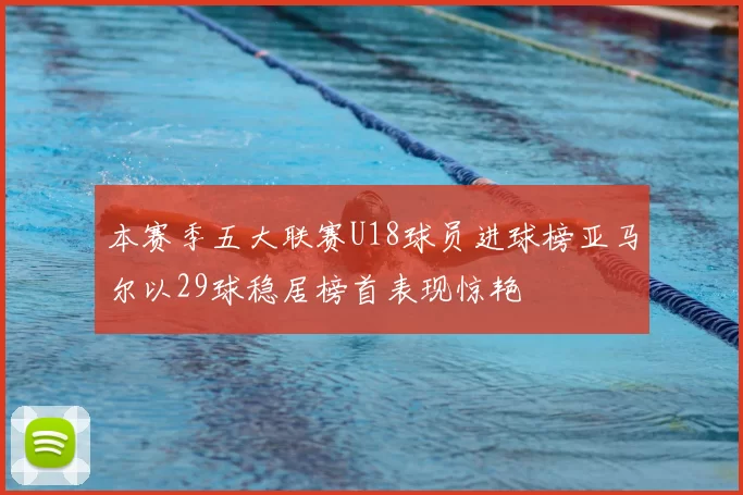 本赛季五大联赛U18球员进球榜亚马尔以29球稳居榜首表现惊艳
