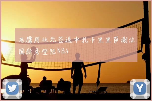 老鹰用状元签选中扎卡里里萨谢法国新秀登陆NBA