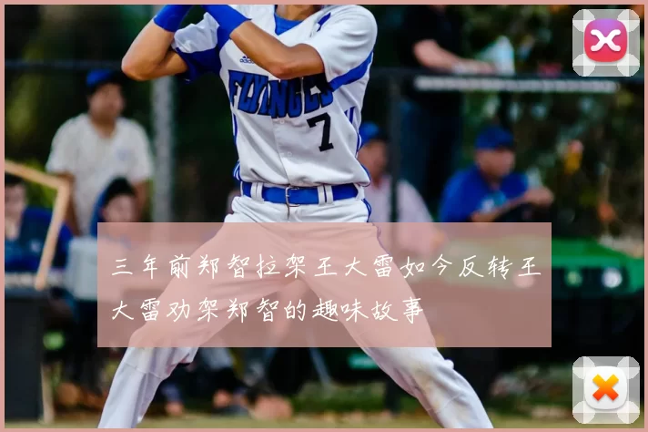 三年前郑智拉架王大雷如今反转王大雷劝架郑智的趣味故事