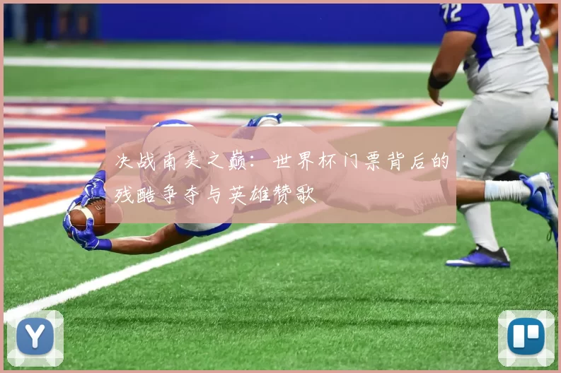 决战南美之巅：世界杯门票背后的残酷争夺与英雄赞歌